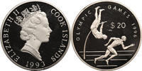 Cook Islands 10 Dollars Summer Olympics Atlanta -