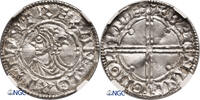 England. Cnut AR Penny, Quatrefoil type London / Bruninc -