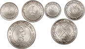 United Arab Emirates / Ras Al-Khaimah Set 1, 2, 5 Rials -