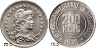 Brazil, Republic 200 Reis -