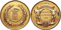 Belgium, Rupelmonde Gilded medal Monument Gerardus Mercator (1512-1594) -