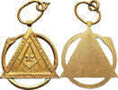 Belgium, Brussels Masonic pendant 50 years of Fraternal Friendship -