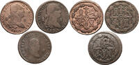 Spain Set, 8 Maravedis Carlos IV / Ferdinand VII -