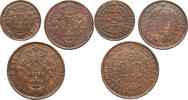Azores 5, 10, 20 Reis Maria II / Luiz I -