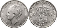 Netherlands, Wilhelmina 2 1/2 Guilders -