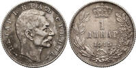 Serbia, Peter I 1 Dinar -
