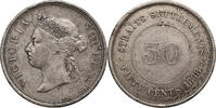 Malaya, Straits Settlements 50 Cents -