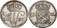 Netherlands, Wilhelm I 10 Cents -