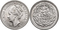 Netherlands, Wilhelmina 25 Cents -