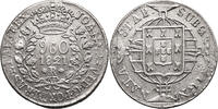 Brazil, Joao VI 960 Reis Overstruck on 8 Reales Peru -