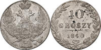 Poland - Russian occupation 10 Groszy Nicholas I 1825-1855 -