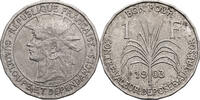 Guadeloupe, French Colony 1 Franc -