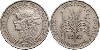 Guadeloupe, French Colony 1 Franc -