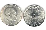 2 Schilling 1933 Österreich 2 Schilling SEIPEL 1933 prägefrisch