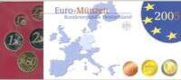 Deutschland 3,88 Euro KURSMÜNZENSATZ 2005 - G - PP original -
