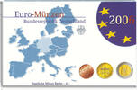 Deutschland 5 x 5,88 KMS Bund 2006 A-J PP ALLE 5 Original + € 2 Holstentor -