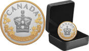 Kanada 1 DOLLAR KANADA 1 $ 2022 Queen Elizabeth II-Imperial State Crown Spec.Edition PP Original -