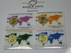 VATIKAN 2 Euro und 7,65 Euro Briefmarken 4 x 50 Cent 2019 Stamp und Coincards Nummer 26-29 bankfrisch