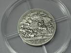 Frankreich  25 Euro 2024 Unabhängigkeit USA 2 Unzen Silber High Relief PP polierte Platte ( PP )