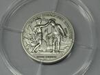 Frankreich  25 Euro 2024 Unabhängigkeit USA 2 Unzen Silber High Relief PP polierte Platte ( PP )