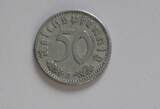 Deutschland  50 Reichspfennig Jäger 372 Kursmünze 1939 E ss-vz