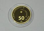 SCHWEIZ  50 Franken 2016 Gold PP Gottardo - Gotthard Tunnel polierte Platte ( PP )
