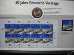 EU Gesamt 26 Euro 13 x 2 Euro 2007 Römische Verträge im Präsentationsfolder bankfrisch