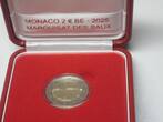 2 Euro 2025 Monaco PP Ehemalige Lehen - Marquisat de Baux polierte Platte ( PP )