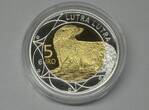 LUXEMBURG  5 Euro 2011 Fischotter bimetall OVP PP