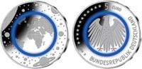 DEUTSCHLAND 5 x 5 Euro 5 x 5 Euro 2016 Planet Erde Weltneuheit Polymerring bankfrisch A D F G J