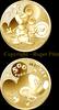 FRANKREICH 500 Euro 500 Euro Gold 2016 Mickey Mouse im Wandel der Jahre