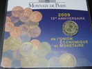 FRANKREICH 2 Euro 2 Euro 2009 Währungsunion 10. Jahrestag im Blister OVP