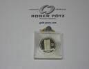 DDR 10 Mark RGW Gebäude polierte Platte original -