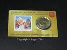 VATIKAN 50 Cent 50 Cent 2013 Stamp und Coincard Nummer 4 -