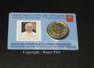 VATIKAN 50 Cent 50 Cent 2013 Stamp und Coincard Nummer 3 -