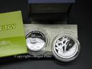 FRANKREICH 20 Euro 20 Euro 2011 TGV, ICE und Bahnhof Metz Silber Piefort PP -