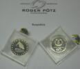 DDR 10 Mark 10 Mark 1984 Alfred Brehm Silber polierte Platte originalverplombt -