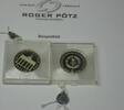 DDR 5 Mark 5 Mark 1987 Brandenburger Tor polierte Platte originalverplombt -