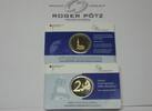 BRD 2 Euro 2 Euro 2008 Hamburger Michel Spiegelglanz ( PP ) in Coincard der VfS -