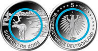 BRD 25 Euro 5 x 5 Euro 2020 Subpolare Zone bankfrisch Komplettsatz A D F G J -