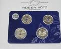 FRANKREICH 6 Euro 2 x 2 und 1 Euro Quadriptych Set 2022 st altes und neues Motiv 2002- 2022 -