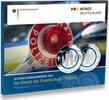 BRD 50 Euro 5 x 10 Euro 2024 Polizei mit Polymerring A D F G J Spiegelglanz Komplettsatz -