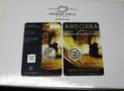 ANDORRA 2 x 2 Euro 2 x 2 Euro 2024 Gedenkmünzen SKI und Mountain Bike in Coincard -