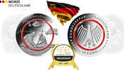 BRD 50 Euro 5 x 10 Euro 2026 Rettungsdienste mit Polymerring A D F G J Spiegelglanz PP -