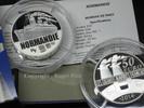 FRANKREICH 50 Euro 50 Euro 2014 Silber Le Normandie PP nur 250 Exemplare Auflage