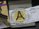 FRANKREICH 500 Euro 500 Euro Gold 2014 PP UNESCO Rives de la Seine Eiffelturm OVP
