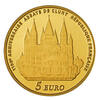 Frankreich 5 Euro 5 Euro 2010 Gold 1/2 Gramm Feingold offiz. Zahlungsmittel Abbey Cluny PP