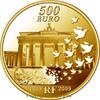Frankreich 500 Euro 500 Euro Europa 2009 Gold 5 Unzen PP 20 Jahre Mauerfall Berlin