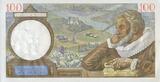 BANKNOTEN DER BANQUE DE FRANCE 100 francs 13.3.1941 Banque de France. Billet.  Sully, I