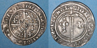 LOTHRINGEN Lorraine. Duché de Bar. René I (1419-1480). Demi-gros. Saint-Mihiel
